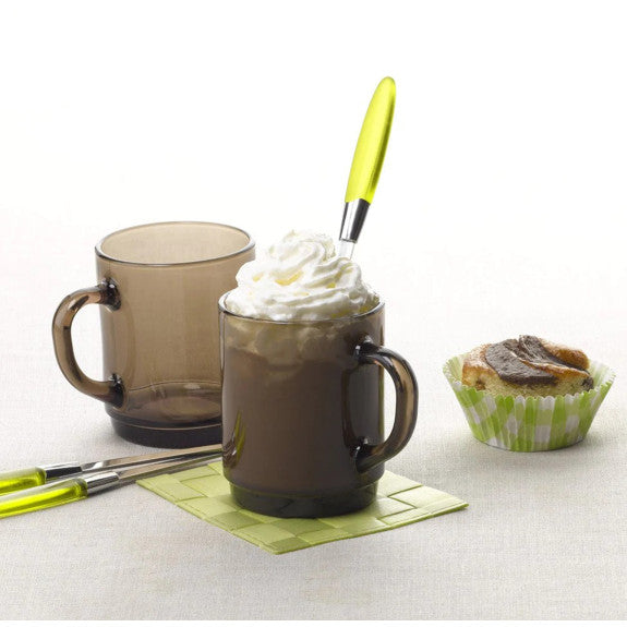 Duralex - Duralex Versailles Sepia Mug 260ml, Set of 6