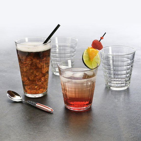 Duralex - Duralex Prisme Clear Glass Tumblers 330 ml, Set of 6