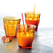 Duralex - Duralex Picardie Amber Glass Tumblers 250 ml, Set of 4