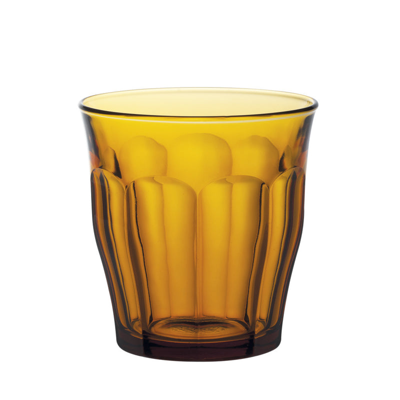 Duralex - Duralex Picardie Amber Glass Tumblers 310 ml, Set of 6