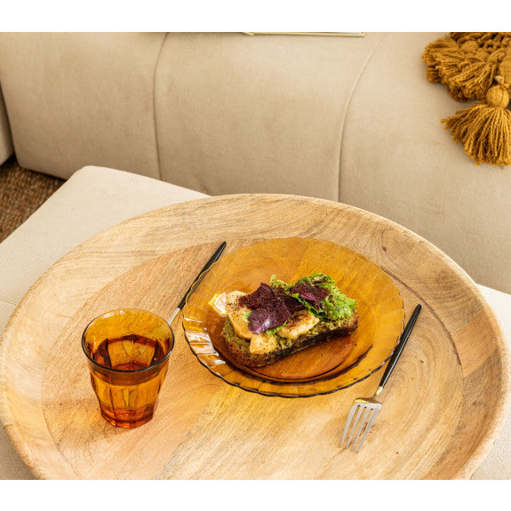 Duralex - Duralex Picardie Amber Dinner Plate 23 cm, Set of 6