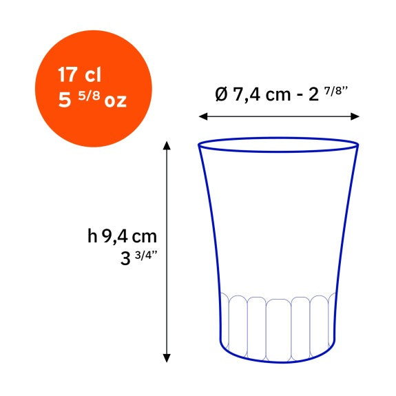 Duralex - Duralex Amalfi Clear Tumbler 170 ml, Set of 4