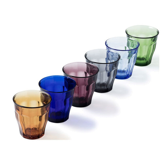Duralex - Duralex Picardie Green Glass Tumbler 250 ml, Set of 6