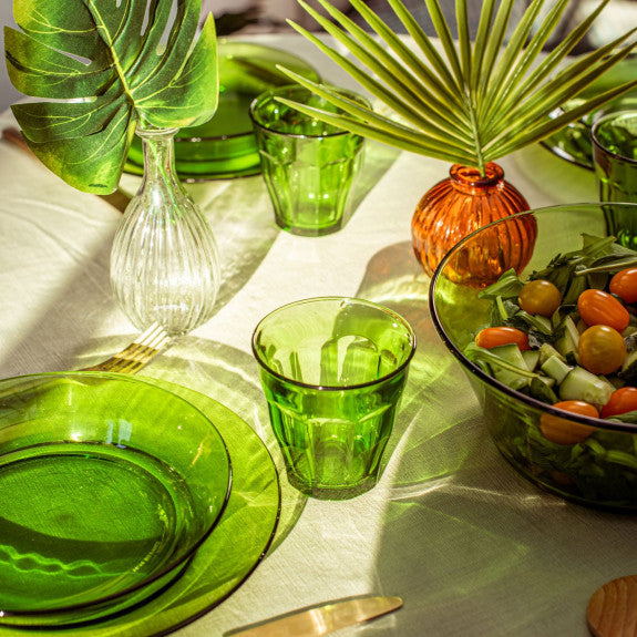 Duralex - Duralex Picardie Green Glass Tumbler 310 ml, Set of 6