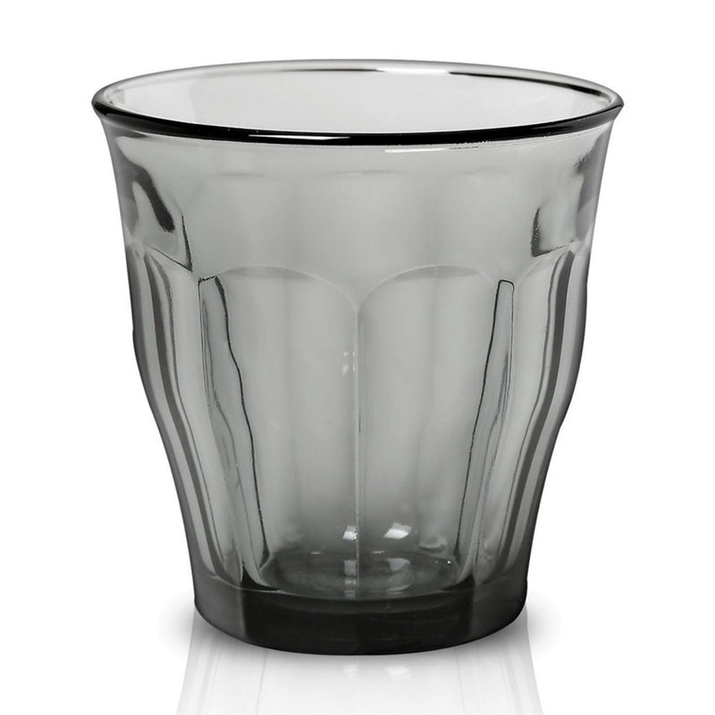 Duralex - Duralex Picardie Grey Glass Tumbler 250 ml, Set of 6