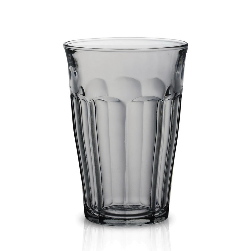 Duralex - Duralex Picardie Grey Glass Tumbler 360ml, Set of 6