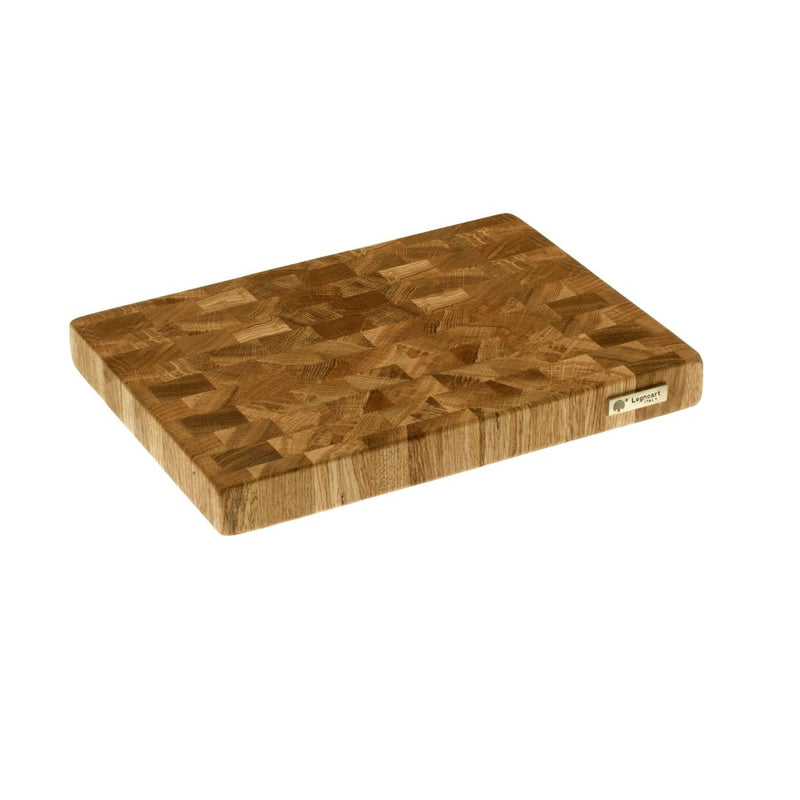 Legnoart - Butchers' Natural Oak Wood Chopping Block 49 cm