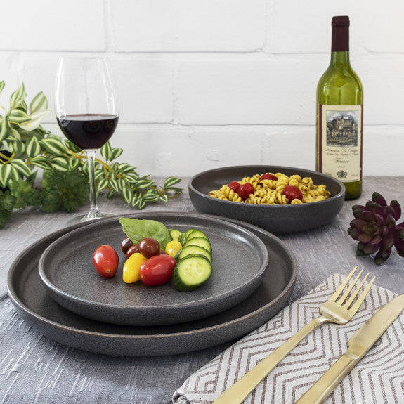 Mesa Ceramics - Mesa Ceramics Uno Granite Stoneware Salad Plate 22cm