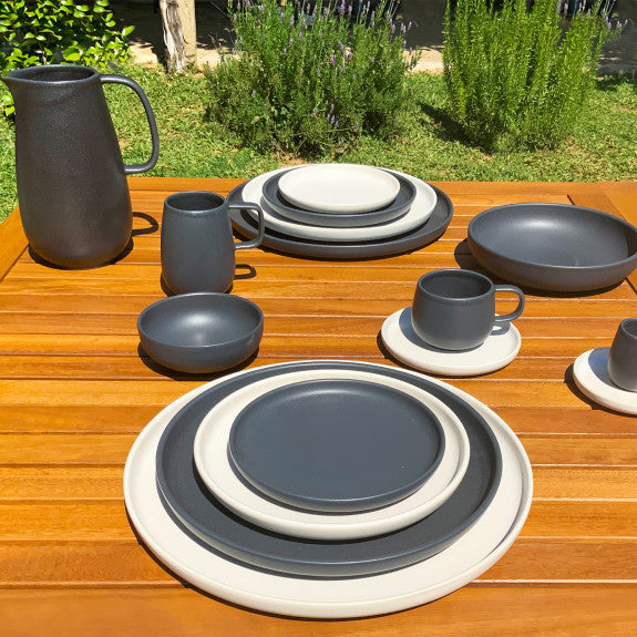 Mesa Ceramics - Mesa Ceramics Uno Granite Stoneware Presentation Plate 33cm