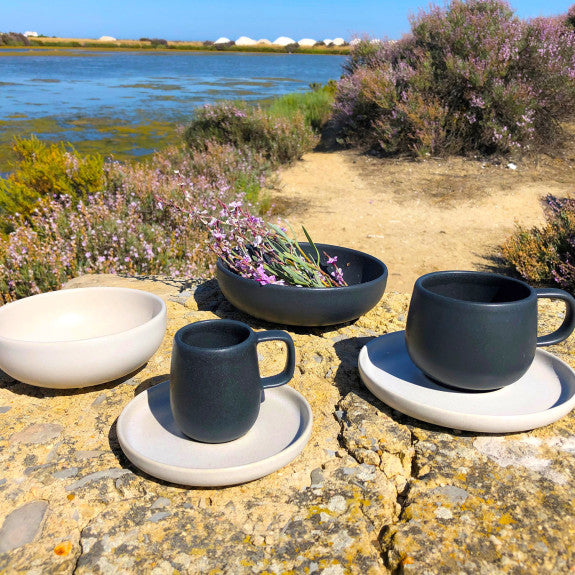 Mesa Ceramics - Mesa Ceramics Uno Natura Granite Stoneware Dip Bowl 12 cm