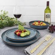 Mesa Ceramics - Mesa Ceramics Uno Blue Stoneware Pasta Bowl 22cm