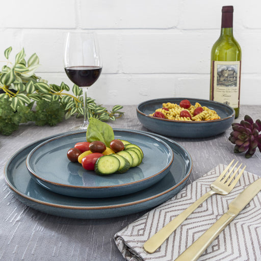 Mesa Ceramics - Mesa Ceramics Uno Blue Stoneware Plate 17cm