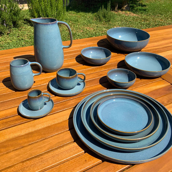 Mesa Ceramics - Mesa Ceramics Uno Blue Stoneware Pitcher