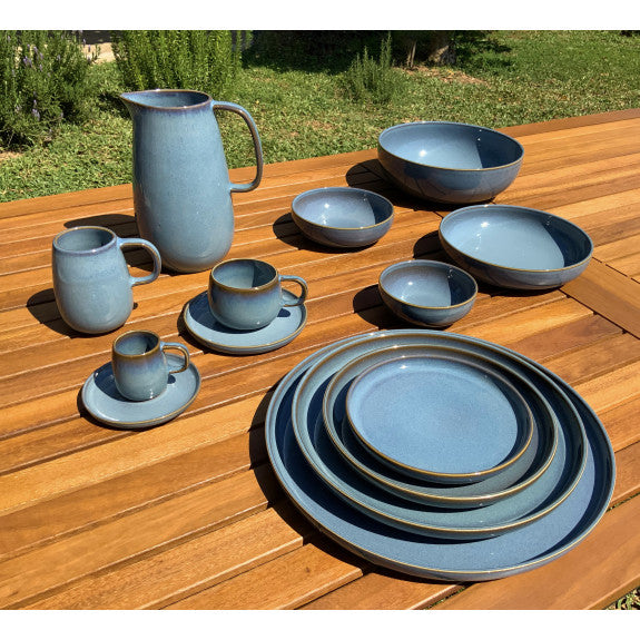 Mesa Ceramics - Mesa Ceramics Uno Blue Stoneware Platter 33cm