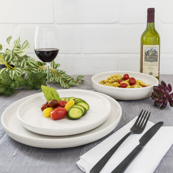 Mesa Ceramics - Mesa Ceramics Uno Marble Stoneware Dinner Plate 28cm