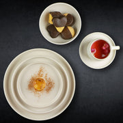 Mesa Ceramics - Mesa Ceramics Uno Marble Stoneware Espresso Cup and Saucer 75ml