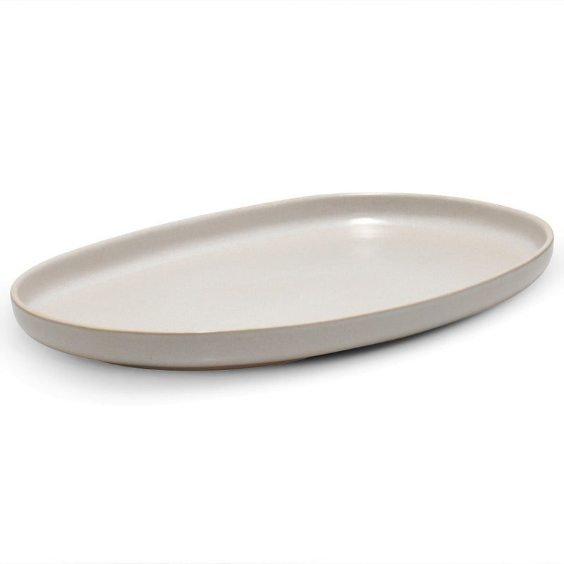 Mesa Ceramics - Mesa Ceramics Uno Marble Stoneware Platter 33cm