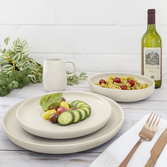 Mesa Ceramics - Mesa Ceramics Uno Natura Marble Stoneware Individual Bowl 16 cm