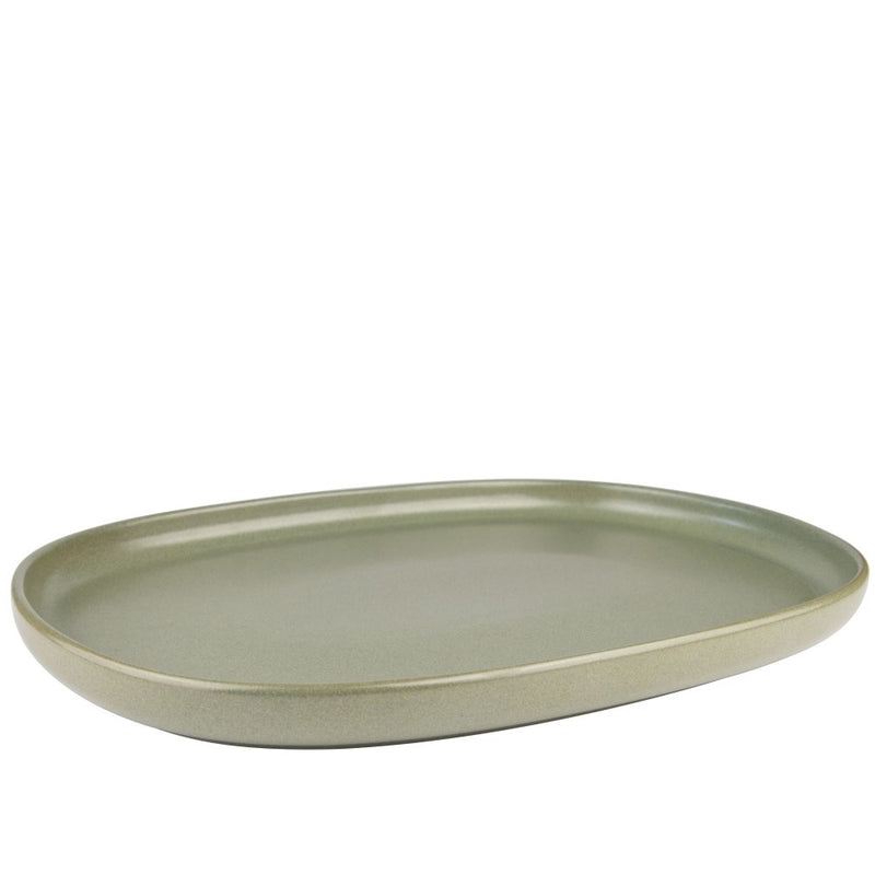 Mesa Ceramics - Mesa Ceramics Uno Olive Stoneware Platter 33cm