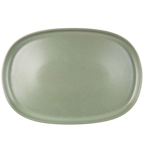 Mesa Ceramics - Mesa Ceramics Uno Olive Stoneware Platter 33cm
