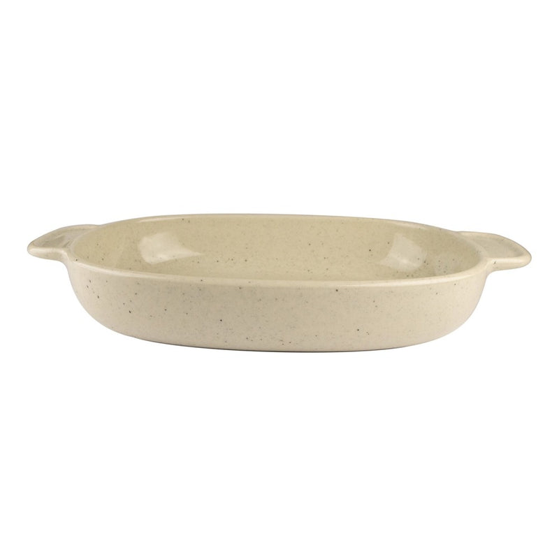 Mesa Ceramics - Mesa Ceramics Uno Speckle Nature Stoneware Roaster 36 cm