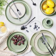Mesa Ceramics - Mesa Ceramics Uno Speckle Green Stoneware Salad Bowl 26cm
