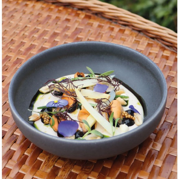 Mesa Ceramics - Mesa Ceramics Unico Anthracite Individual Bowl 16 cm