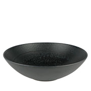 Mesa Ceramics - Mesa Ceramics Black Hammered Salad Bowl 24 cm
