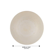 Mesa Ceramics - Mesa Ceramics Marble Hammered Stoneware Salad Plate 21 cm