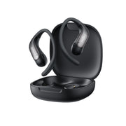 Shokz - Shokz OpenFit Air 2 Black Bluetooth Headset Smart Mic Around Ear Air Conduction - OpenBass - Water Resistant IP54