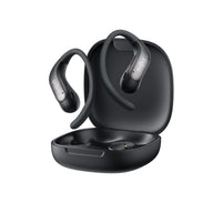 Shokz – OpenFit Air 2 Black Bluetooth Headset Smart Mic Around Ear Air Conduction - OpenBass - Water Resistant IP54