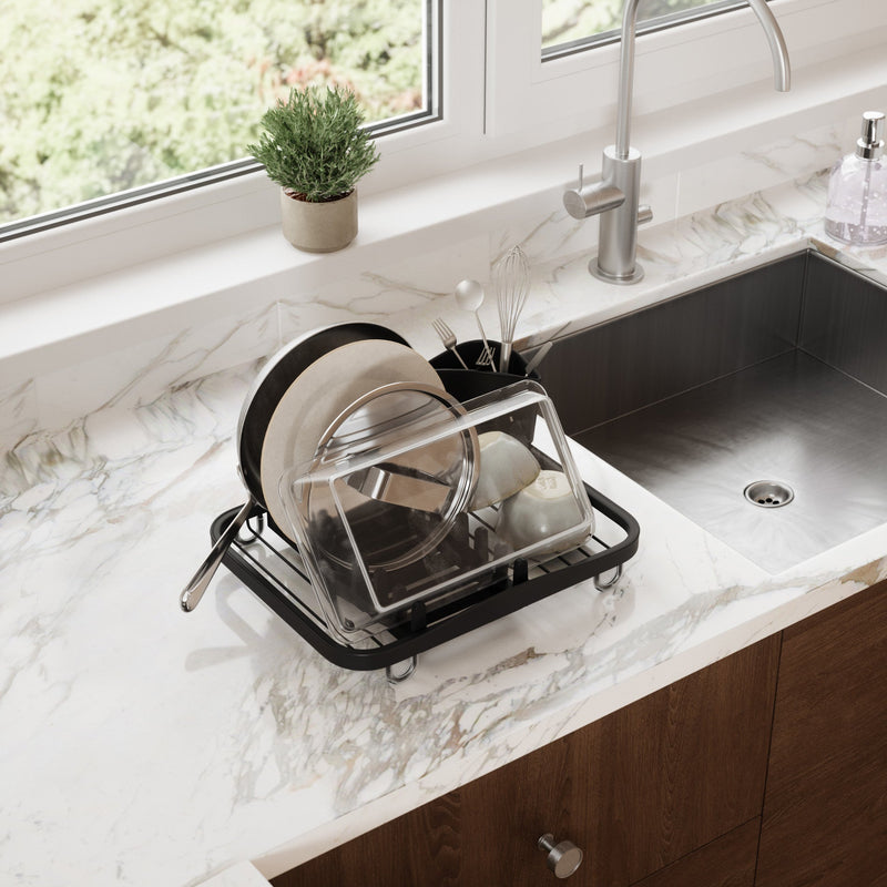 UMBRA - Sinkin Ultra Dish Rack-Black