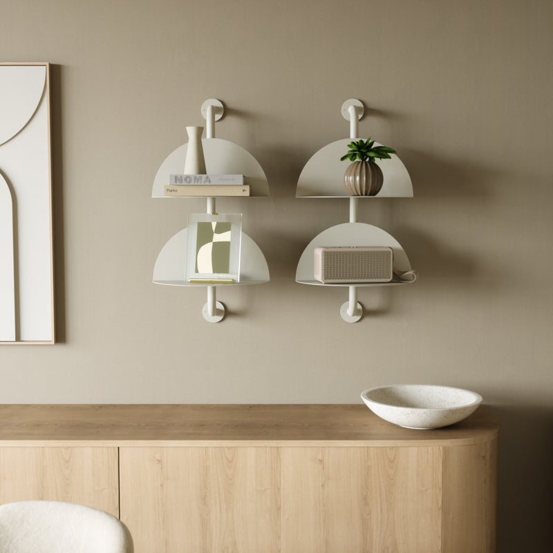 UMBRA - Solis Adjustable Wall Shelf-Sand