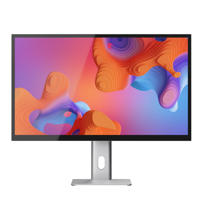 Alogic - Monitor 32in Aspekt Gloss Docking UHD 4K with Built in Multi-Port Hub 10-in1 with 90W PD - Silver