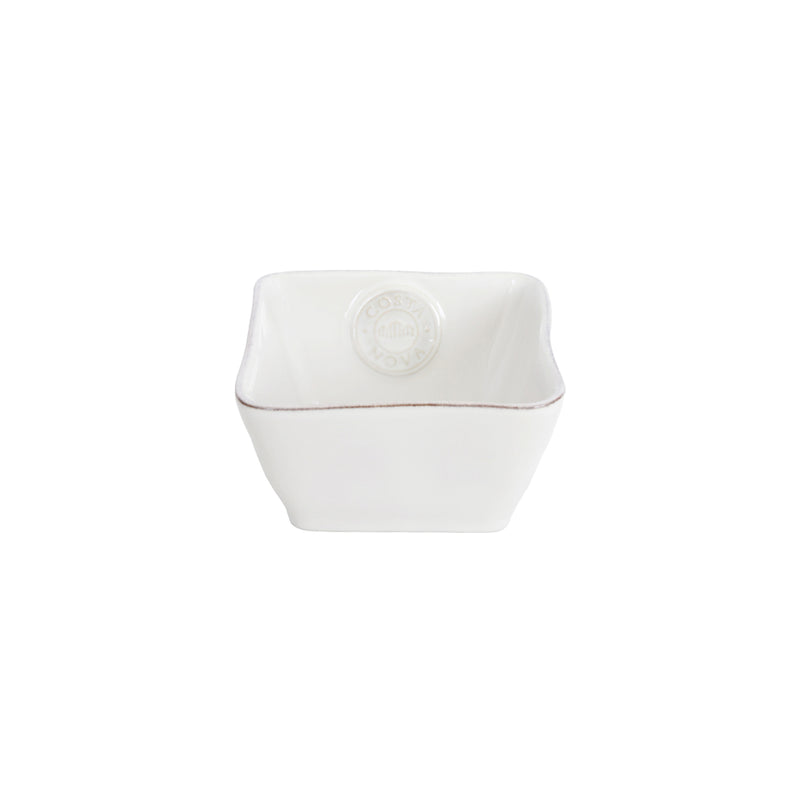 Costa Nova - Nova White Square Bowl / Ramekin