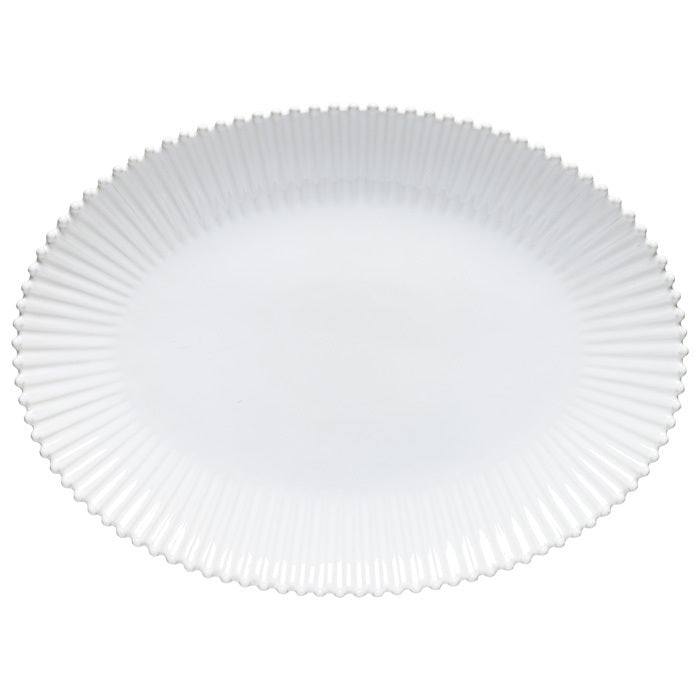Costa Nova - Pearl White Oval Platter Extra Large