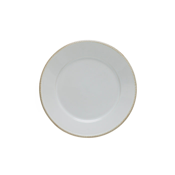 Costa Nova - Luzia Cloud White Round Salad / Dessert Plate