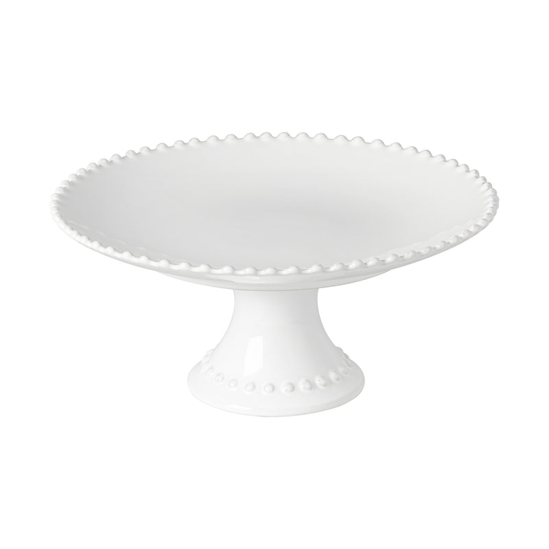 Costa Nova - Pearl White Footed Plate E28