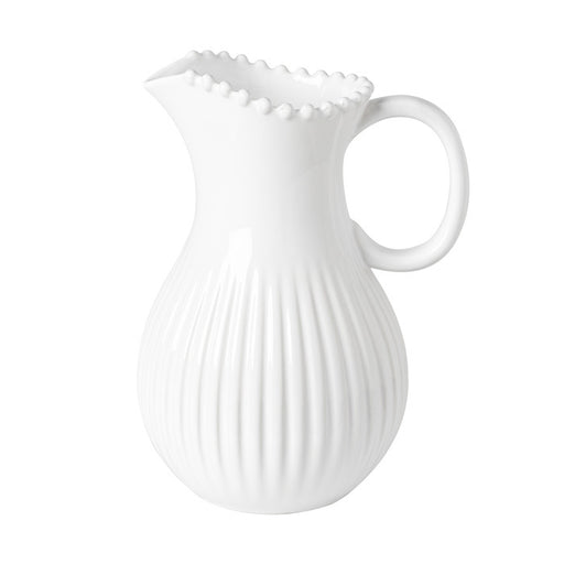Costa Nova - Pearl White Pitcher - Limolin 