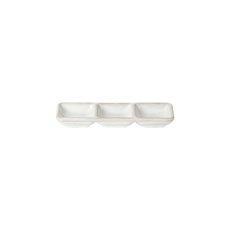 Costa Nova - Roda Branca 3 Section Small Tray