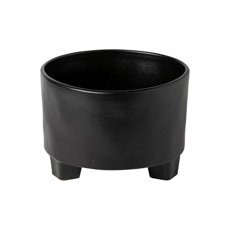Costa Nova - Riviera Sable Noir Footed Centerpiece 22 cm