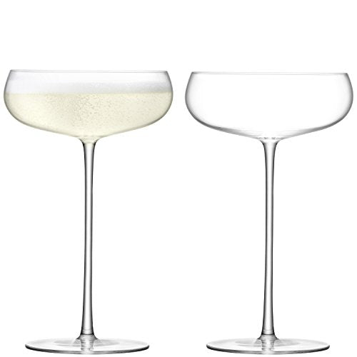 LSA - Wine Culture Champagne Saucer 320 mL (2 Pack)