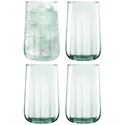 LSA - Mia Highball 590 mL Recycled / Part Optic (4 Pack)