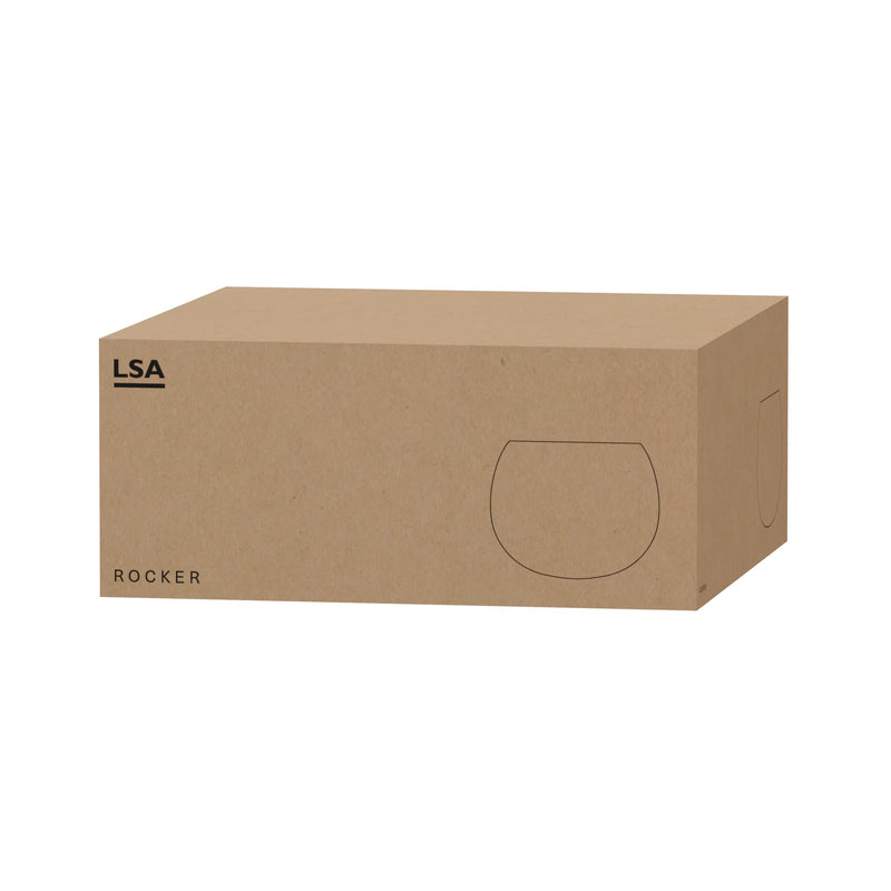 LSA - Rocker Tumbler 350 mL Clear (4 Pack)