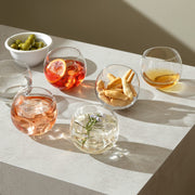 LSA - Rocker Tumbler 350 mL Clear (4 Pack)