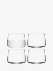 LSA - Metropolitan Stemless Glass 360 mL Clear (4 Pack)