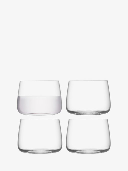 LSA - Metropolitan Stemless Glass 360 mL Clear (4 Pack)