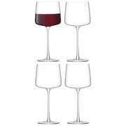 LSA - Metropolitan Wine Glass 400 mL Clear (4 Pack)