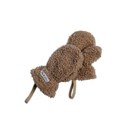 7AM - Baby Booties - Teddy | Oatmeal - 0-6M