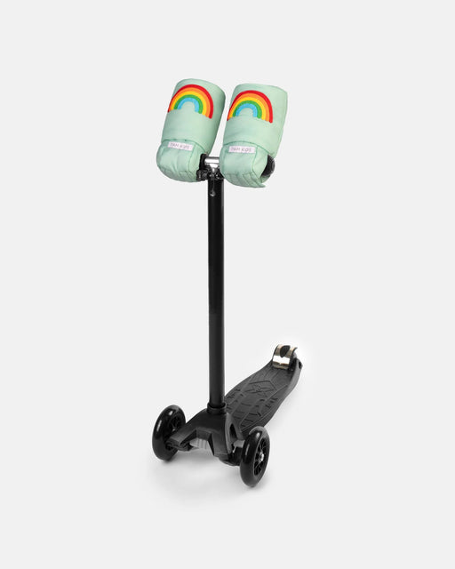 7AM - Kids Scooter Warmmuffs - Rainbow Appliqu?